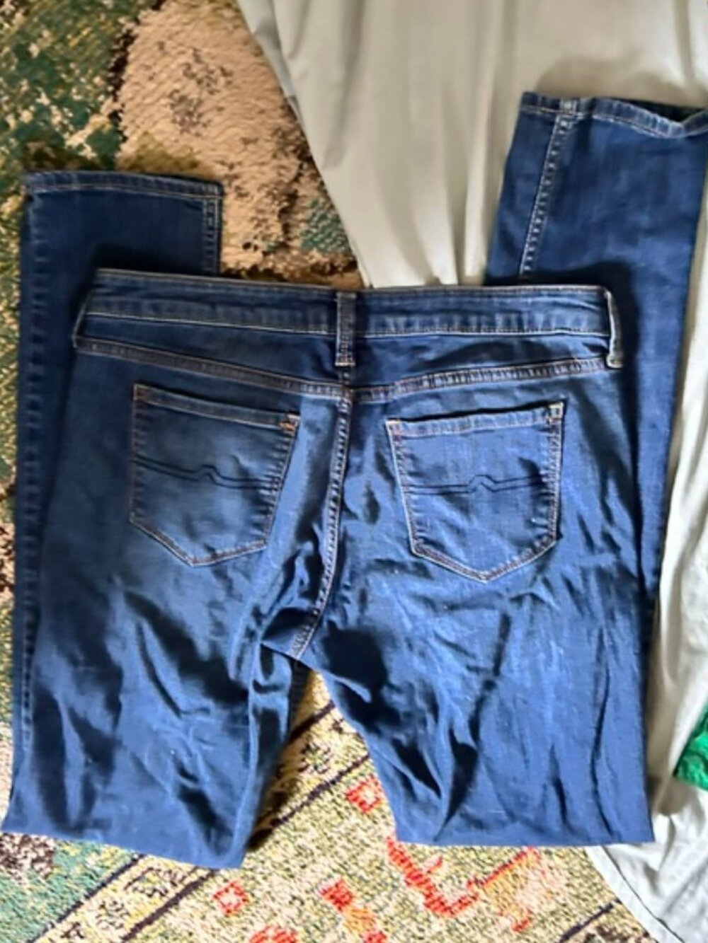 jeans size 11 tall long skinny womens denim blue jean   eleven pants Arizona